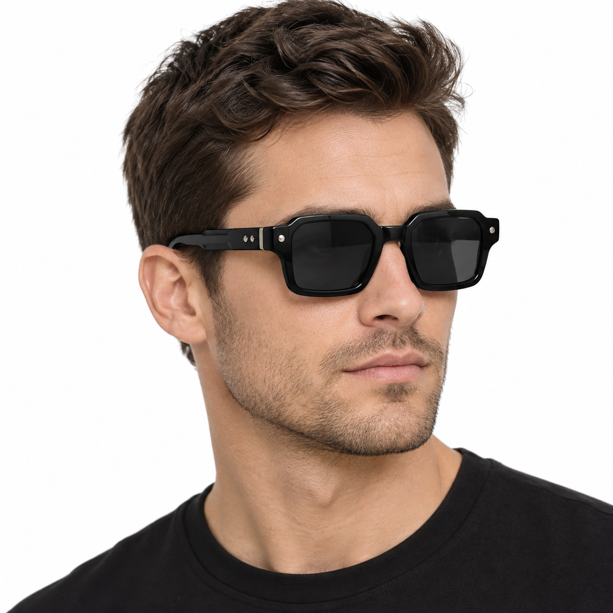 The Bennett | Square Sunglasses worn