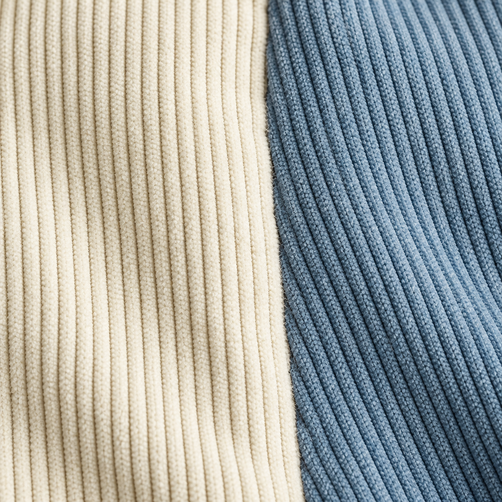 The Calloway | Two-Tone Corduroy Shirt material close-up
