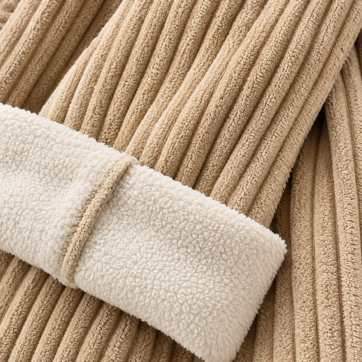The Claud | Wide-Wale Corduroy Drawstring Pants material close-up