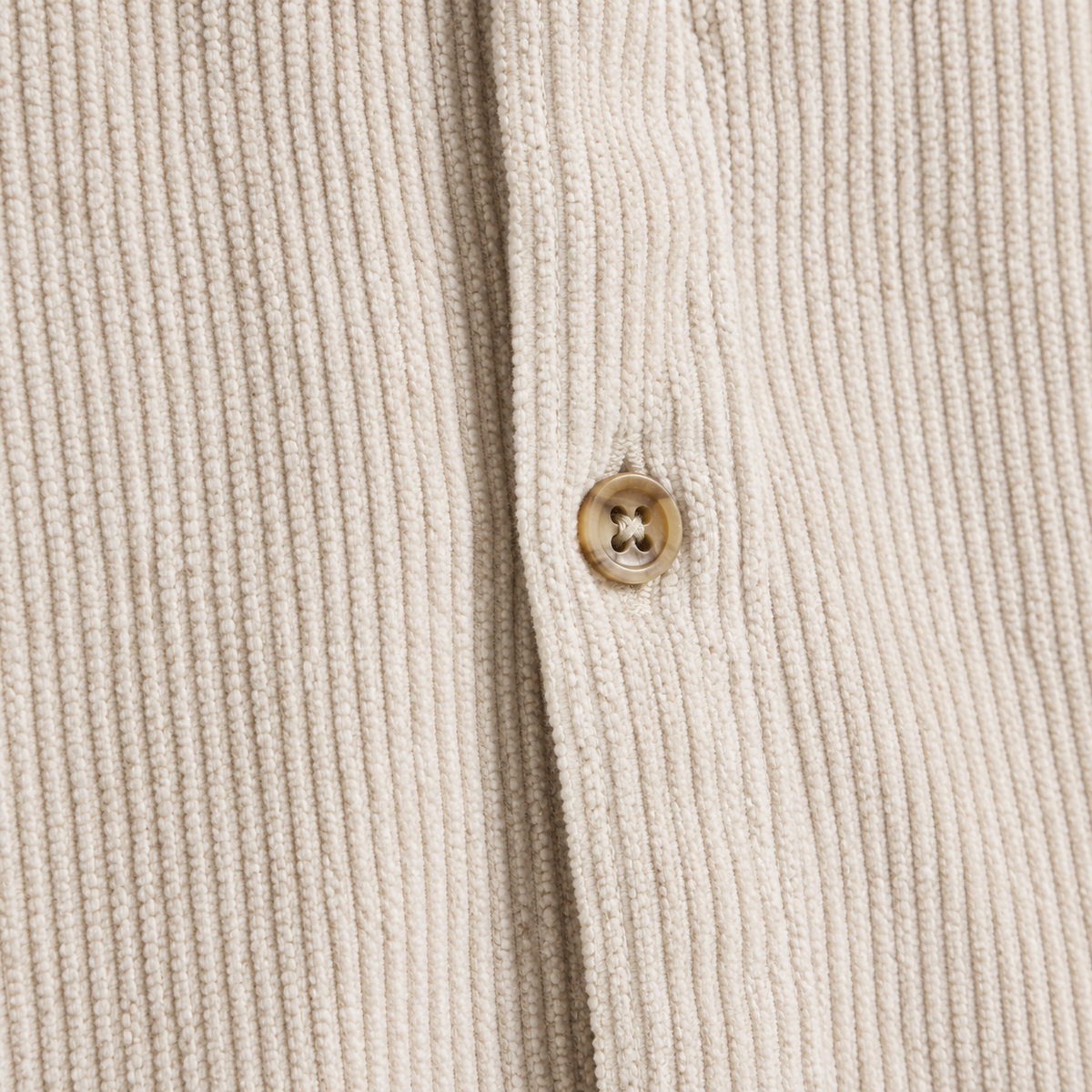 The Rowan | Corduroy Short-Sleeve Shirt material close-up